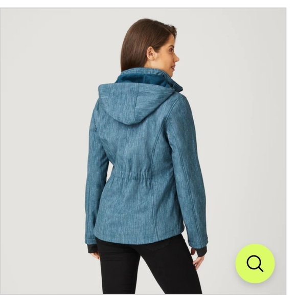 NWT Free Country Teal Aeris Super Softshell Jacket Size S - Picture 3 of 16